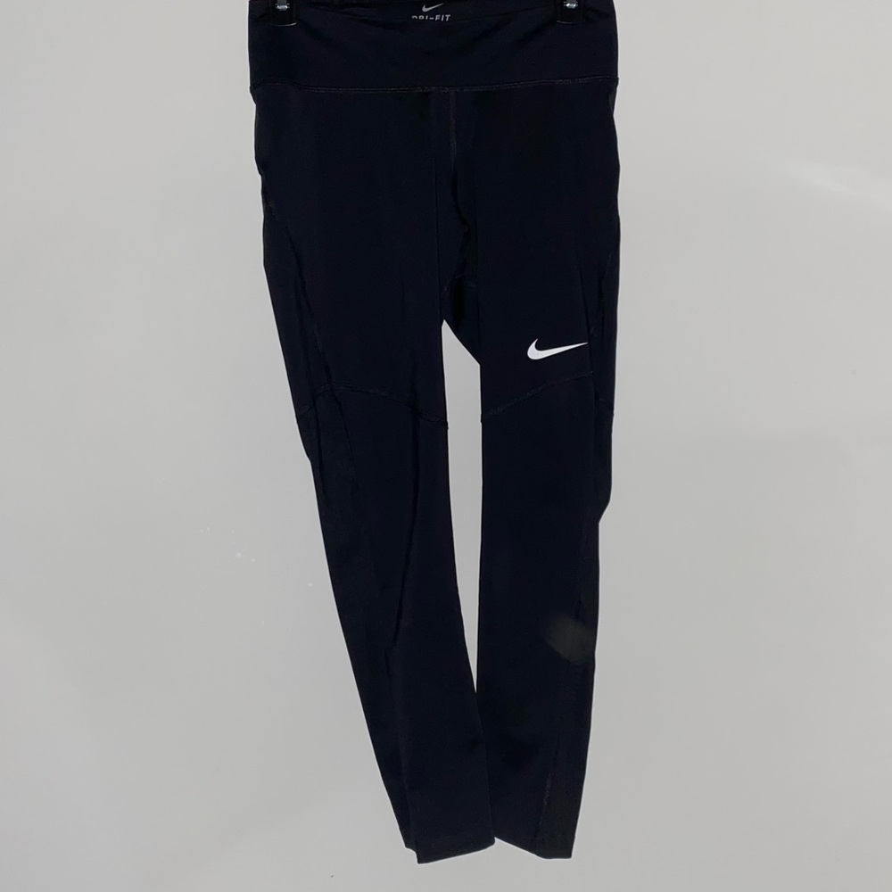 NIKE Black Dri-FIT Leggings with Lace on Back